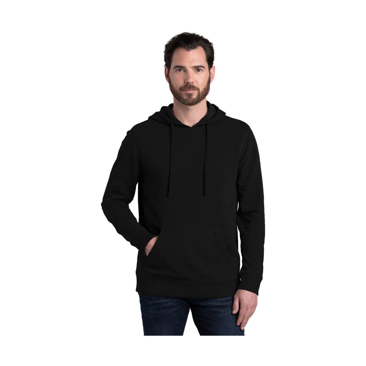 Alternative Apparel Men's Rider Blended Fleece Pullover Hoodie