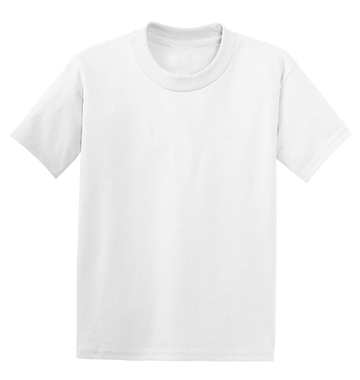 Hanes Youth EcoSmart 50/50 Cotton/Poly T-Shirt