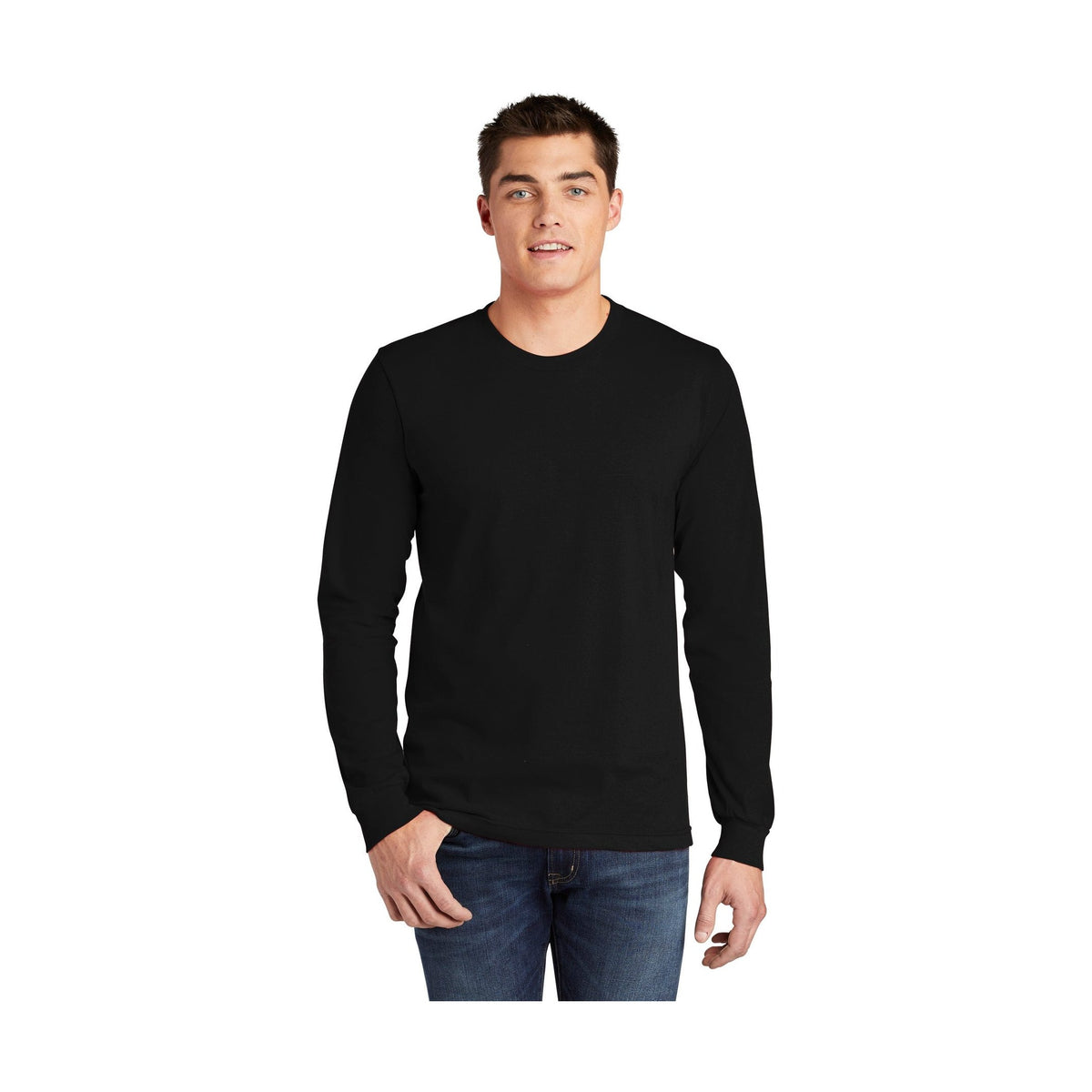 American Apparel Men's Fine Long Sleeve T-Shirt