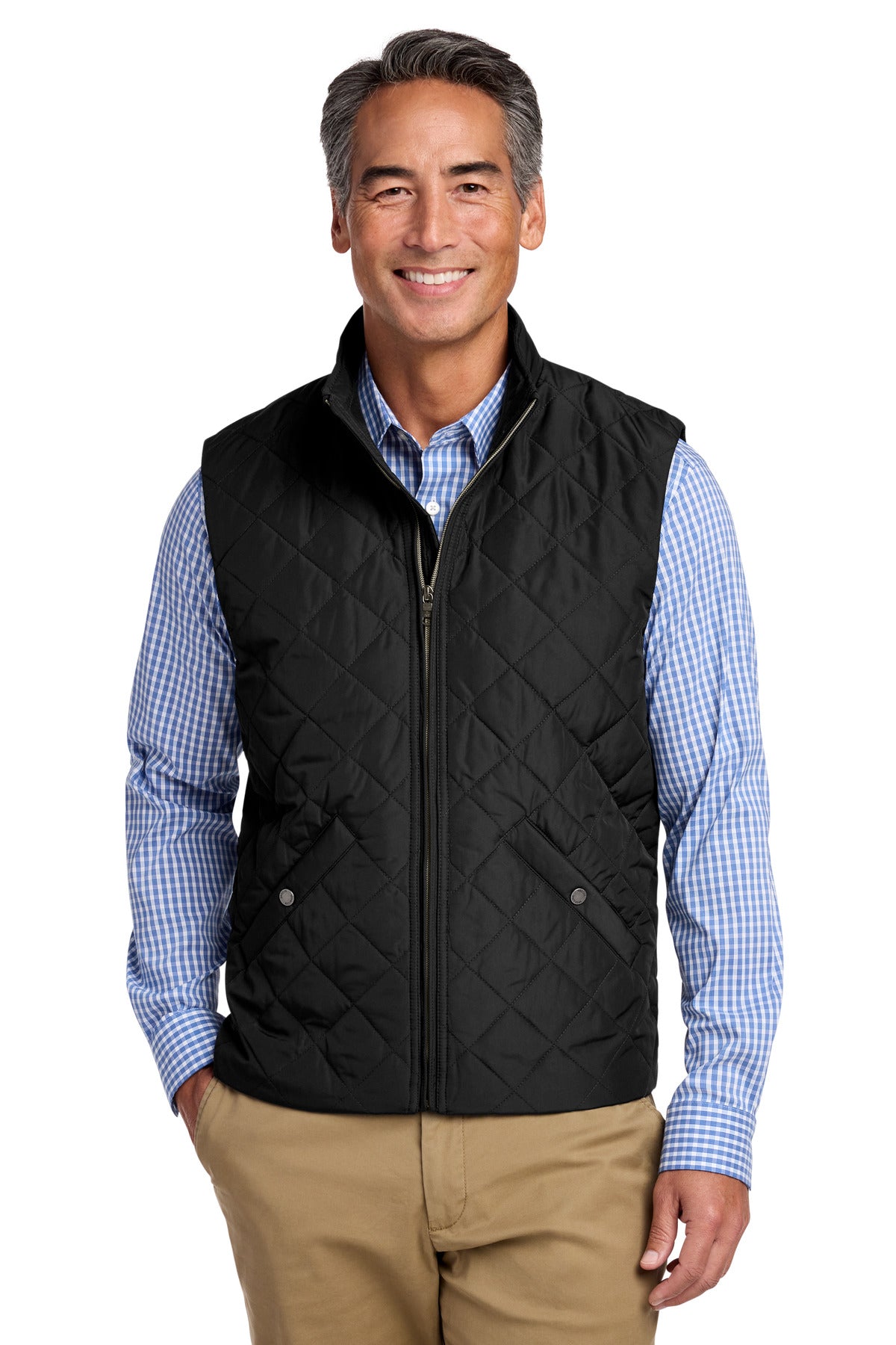Brooks Brothers Men's Quilted Vest BB18602