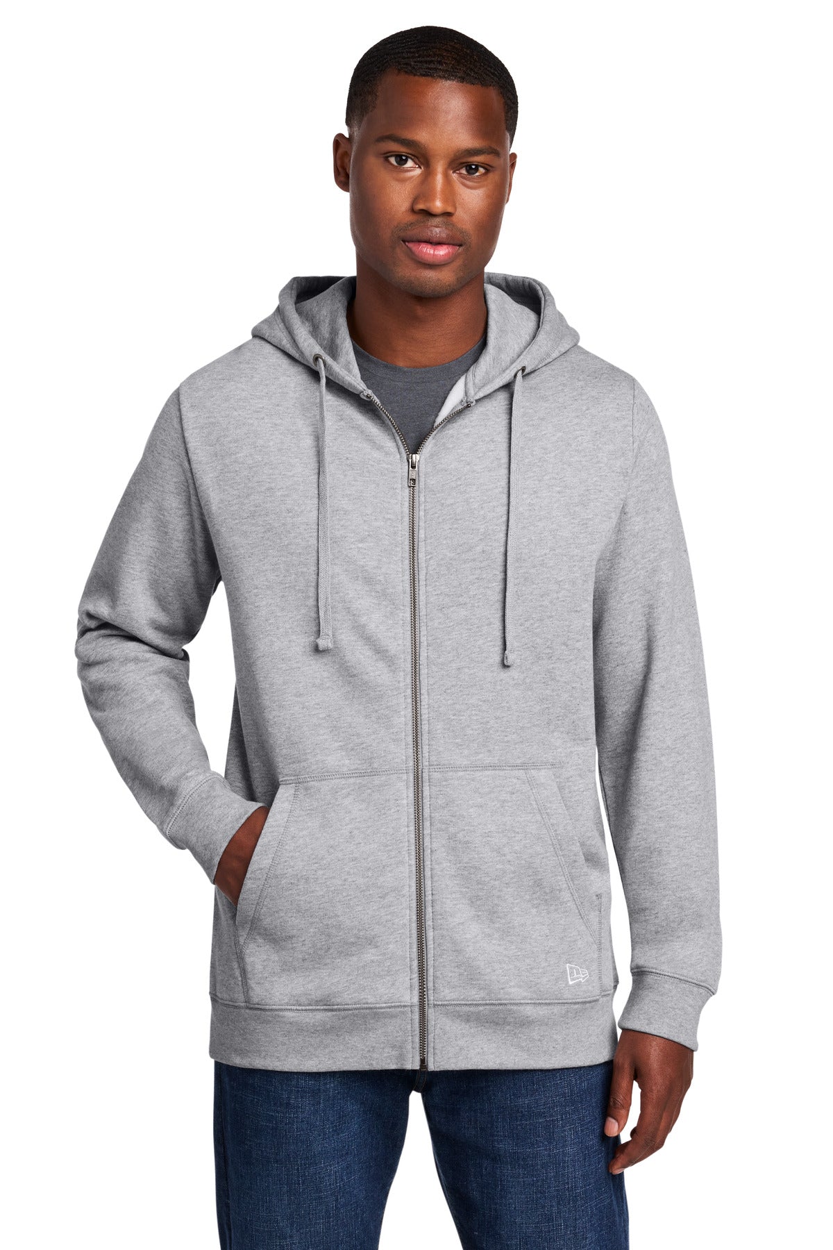 New Era Men's Comeback Fleece Full-Zip Hoodie NEA551