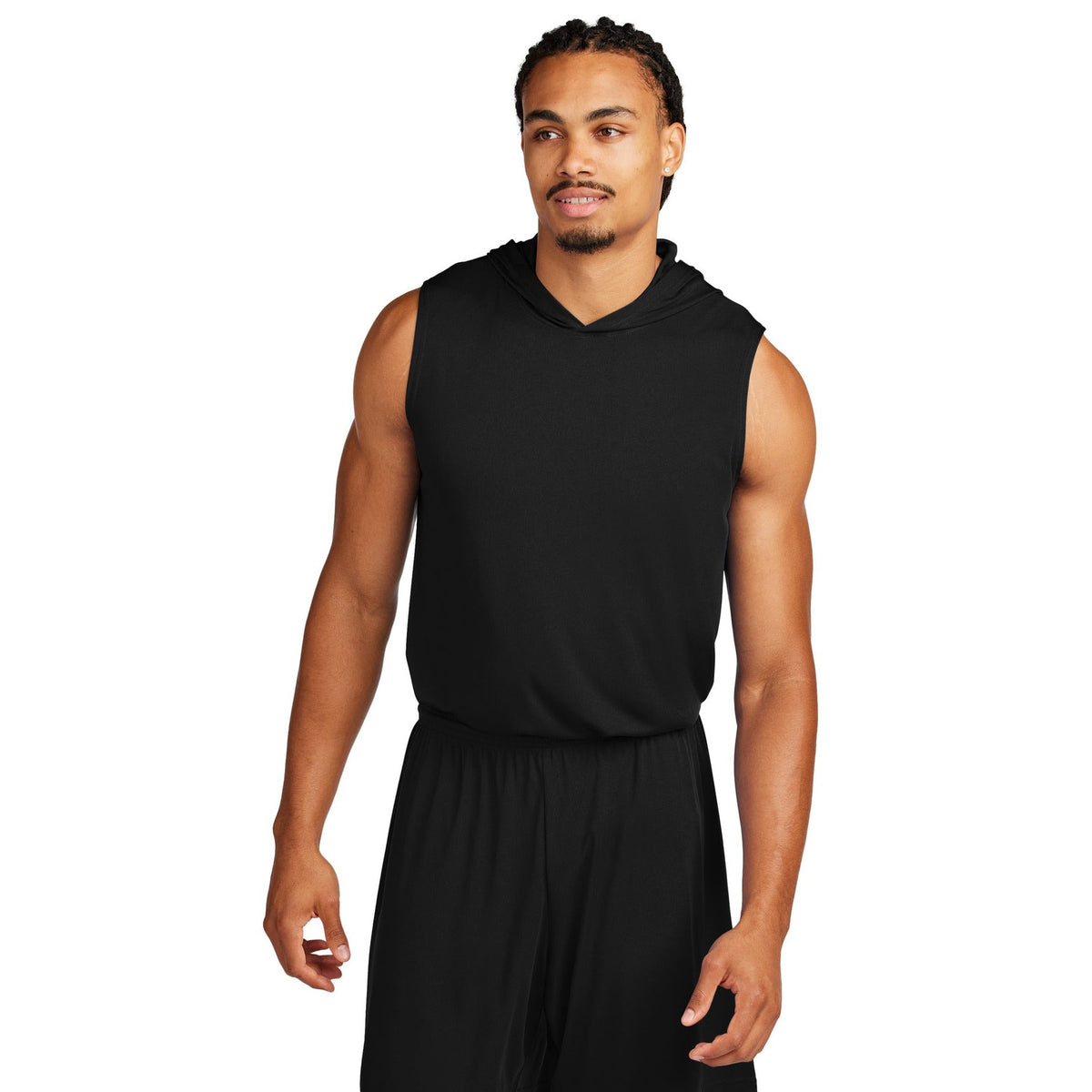 Sport-Tek Men's Competitor Sleeveless Hoodie ST352H