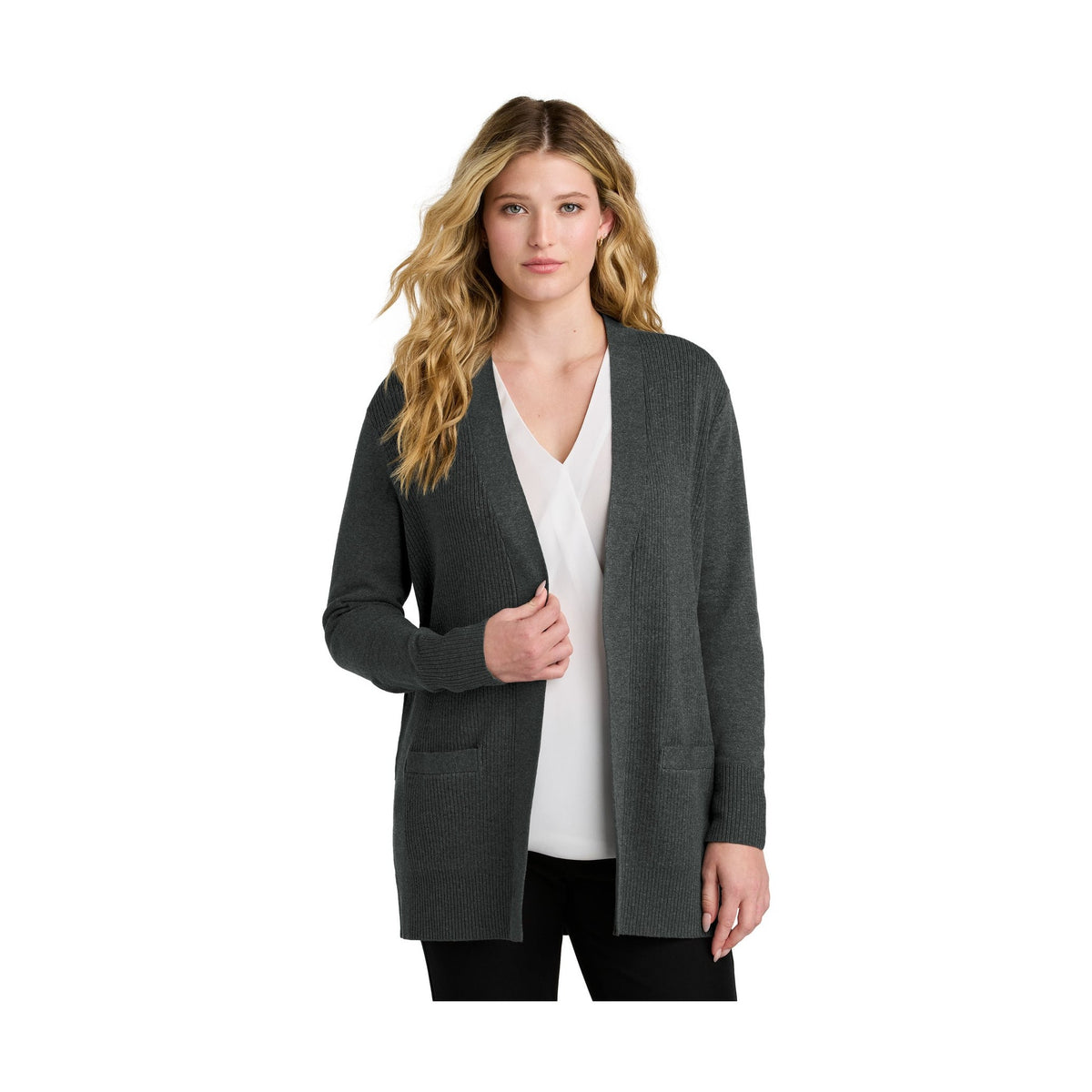 Port Authority Women's Easy Care Open-Front Cardigan Sweater LSW2890