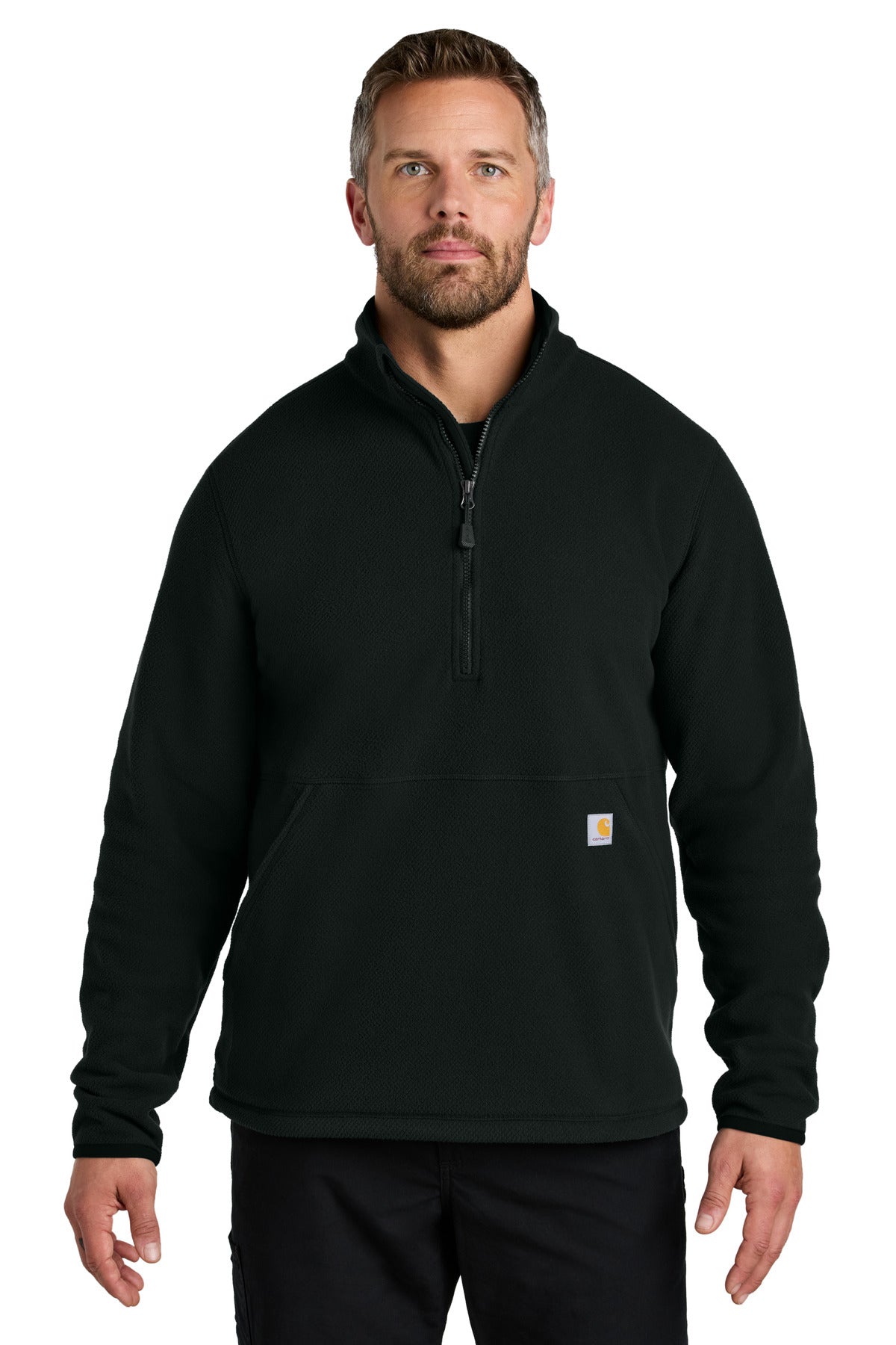 Carhartt Men's Textured 1/2-Zip Fleece Jacket CT106417
