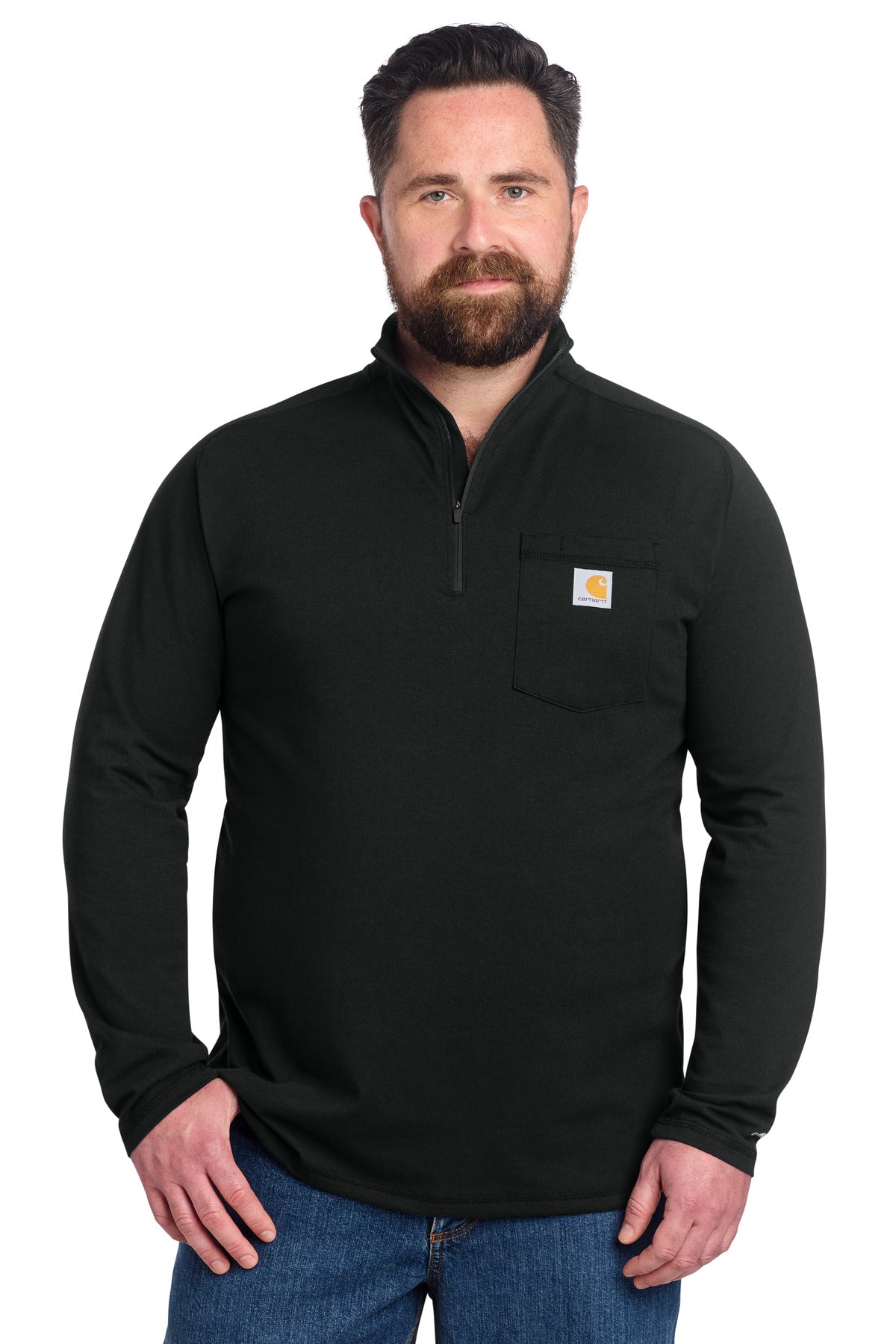Carhartt Men's Force 1/4-Zip Long Sleeve T-Shirt CT106660