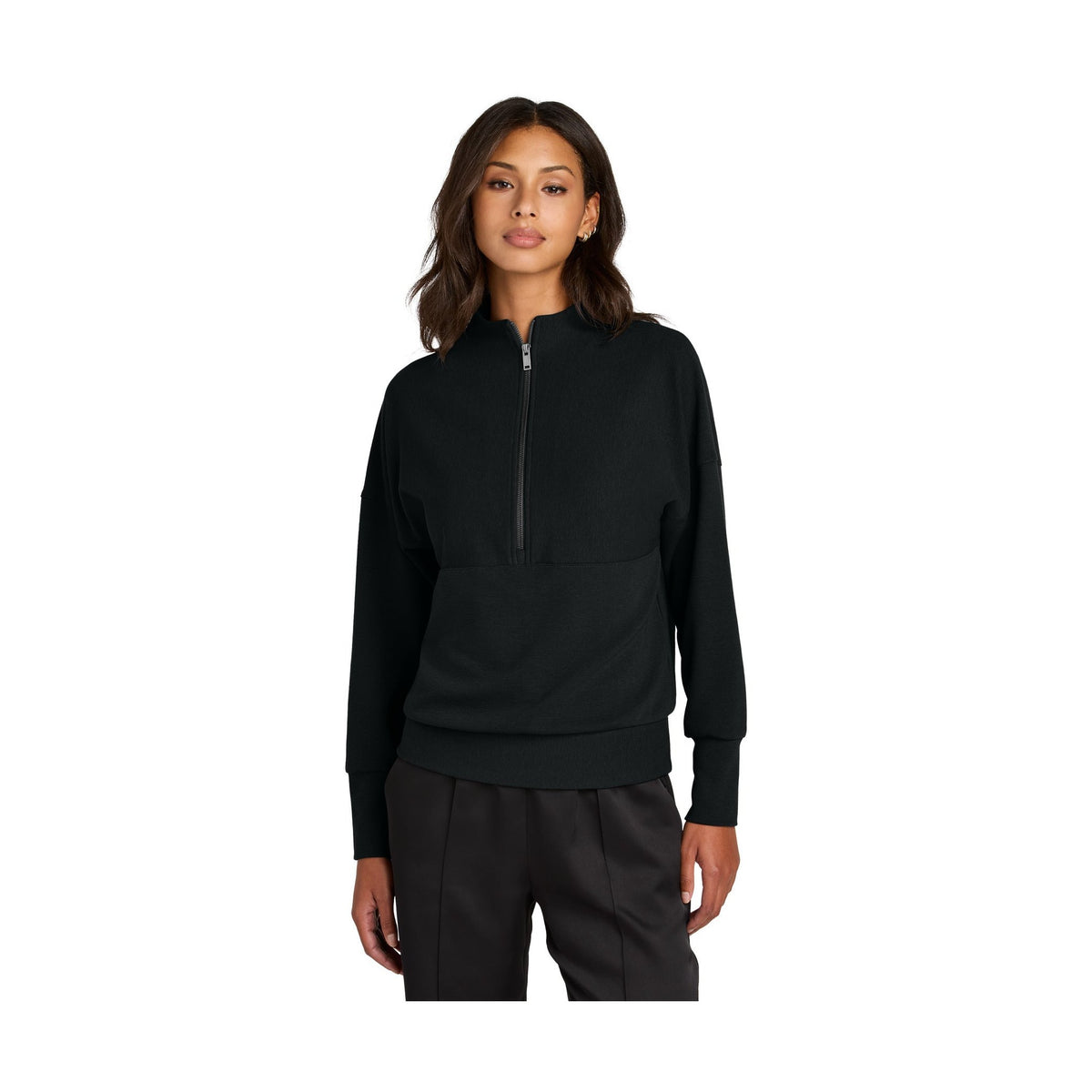Mercer+Mettle Women's Linear Texture 1/4-Zip MM3041