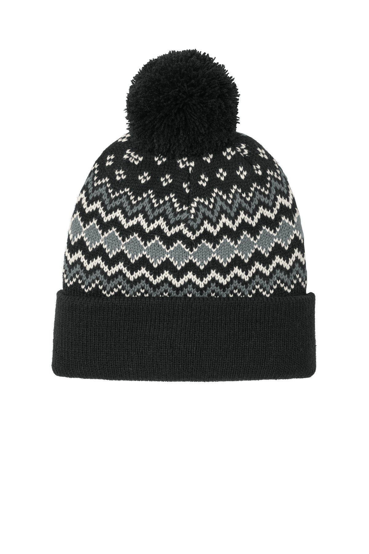 Port Authority Men's Alpine Pom Beanie C991