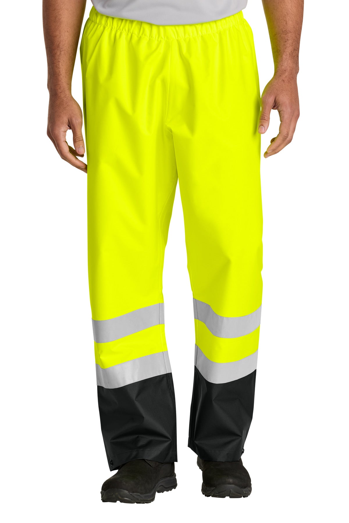 CornerStone Men's ANSI Class E Pull-On Rain Pant CSP504