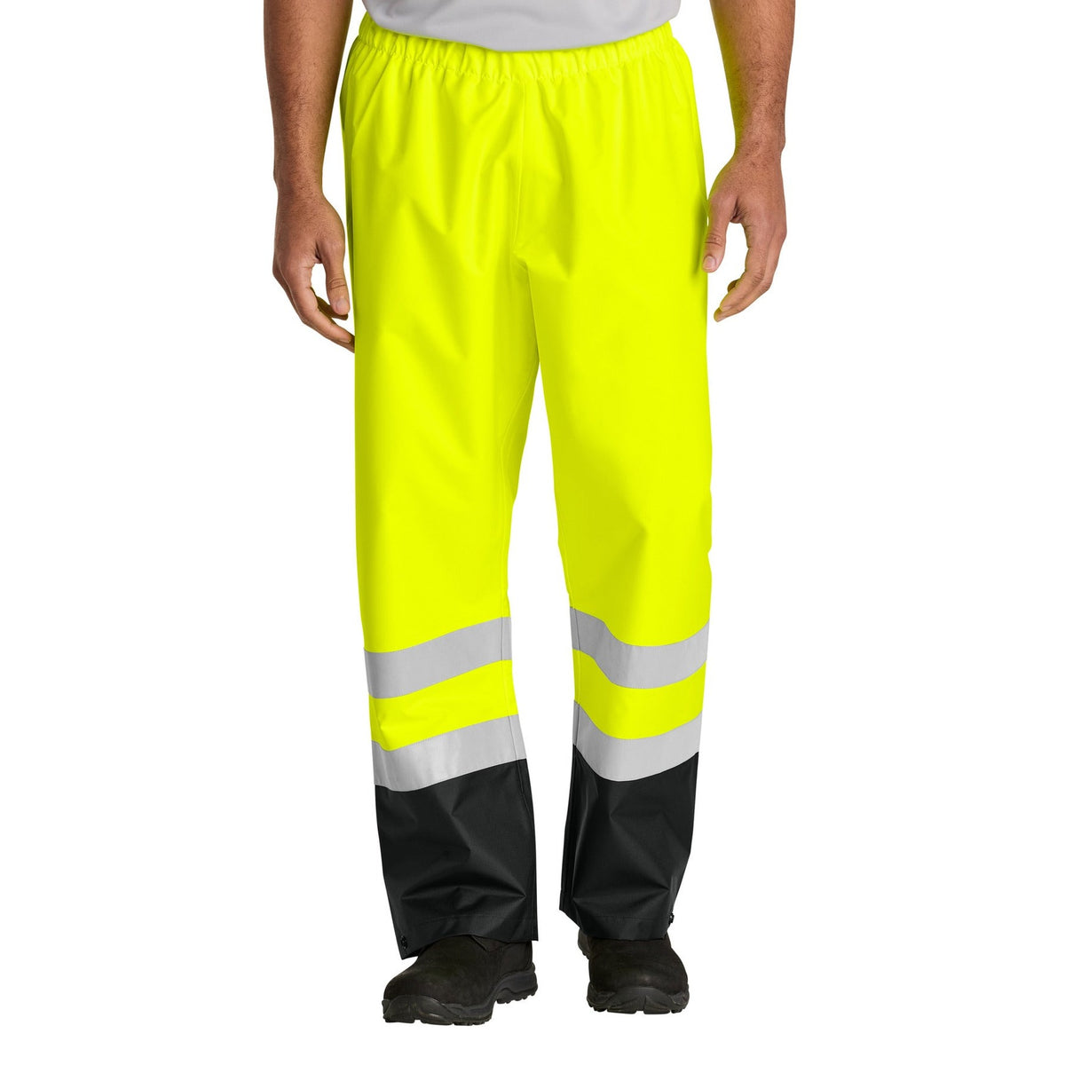 CornerStone Men's ANSI Class E Pull-On Rain Pant CSP504
