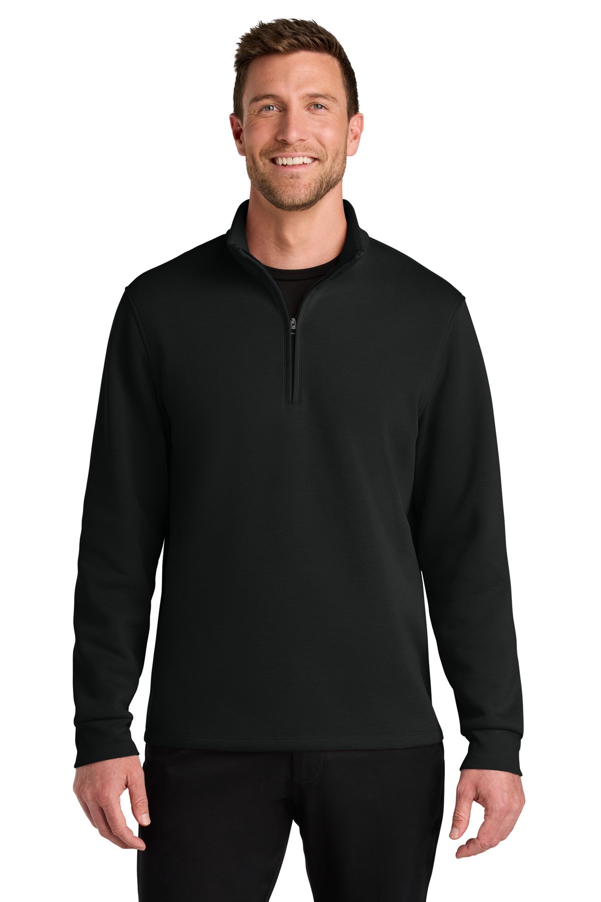 Port Authority Men's Wearever Signature Double Pique 1/4-Zip K210