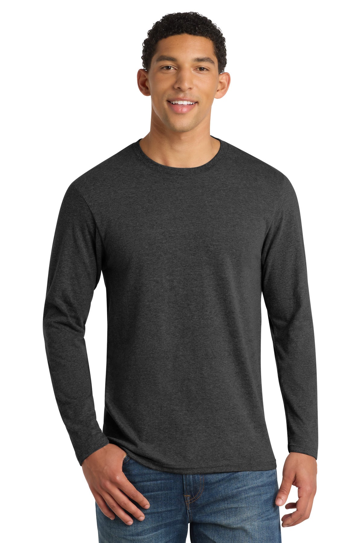 Port & Co Men's Long Sleeve Fan Favorite Blend Tee