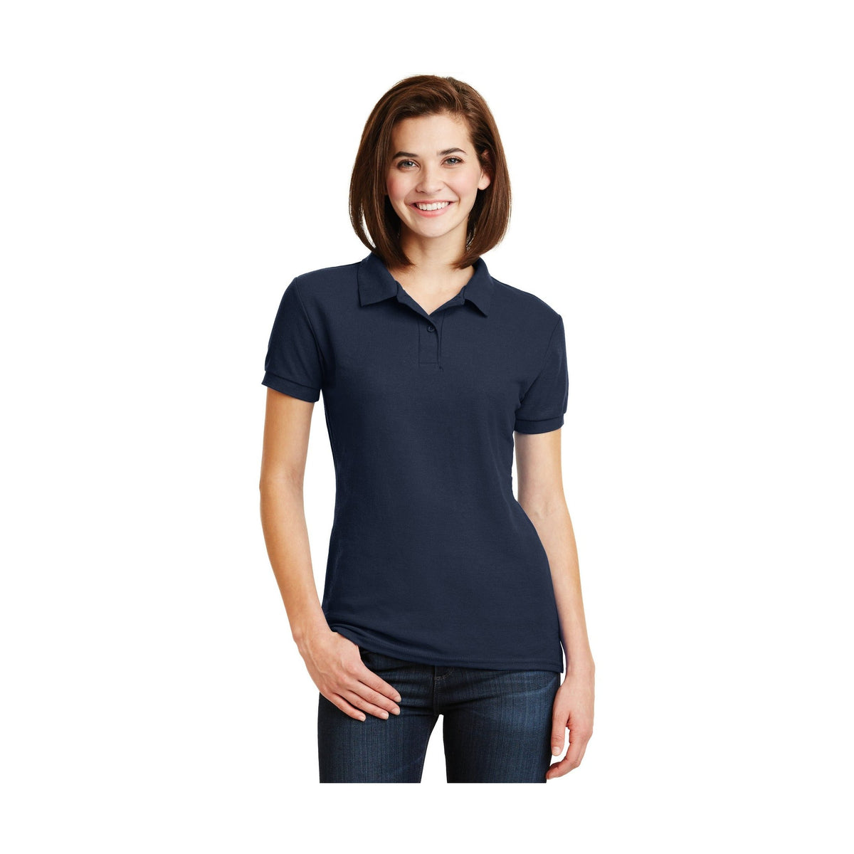 Gildan Women's DryBlend 6-Ounce Double Pique Sport Shirt