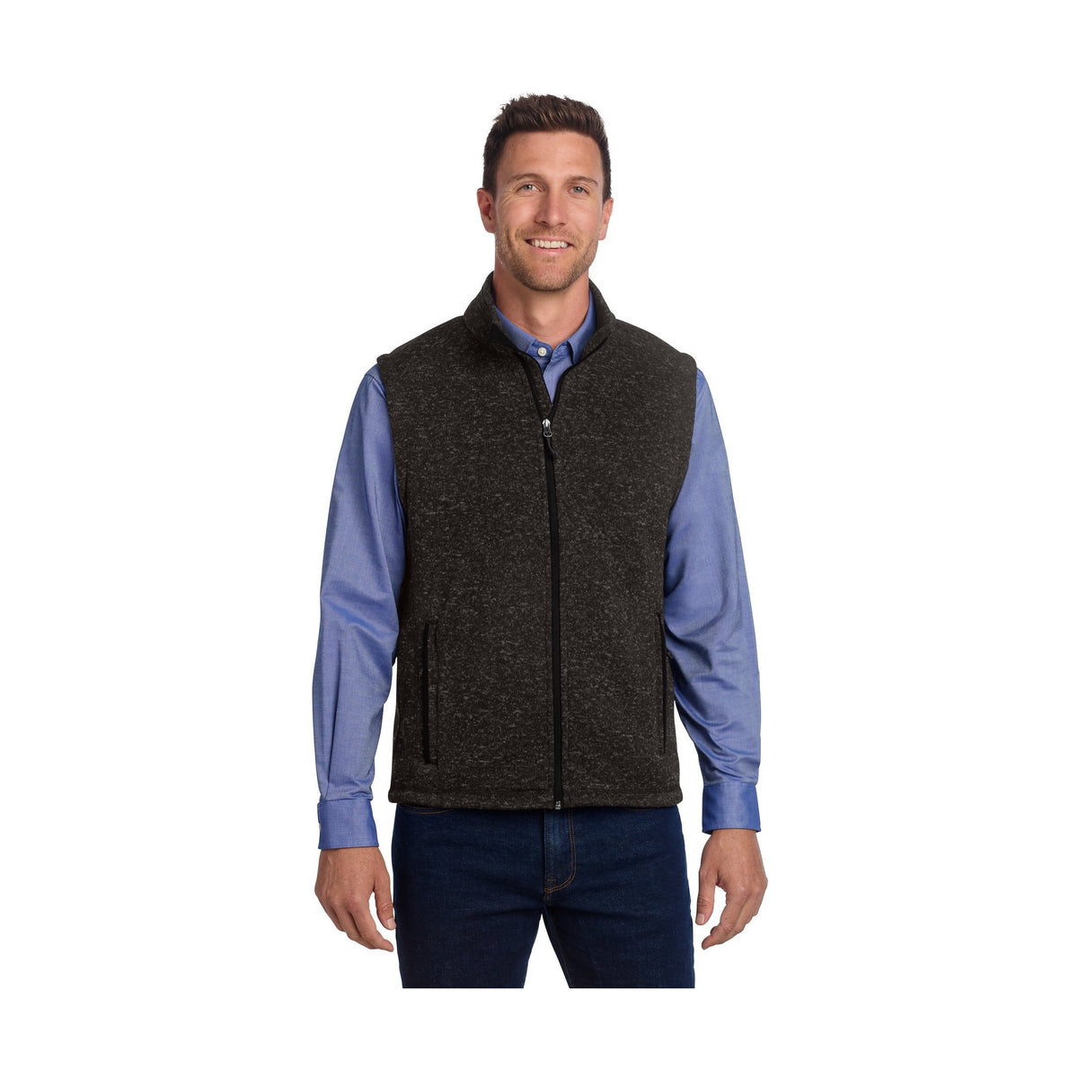 Port Authority Men's Sweater Fleece Vest F236