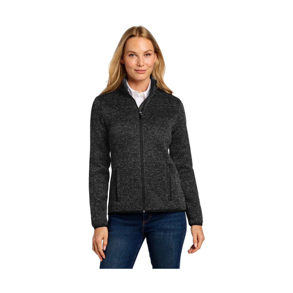 Port Authority Women's Sweater Fleece Jacket