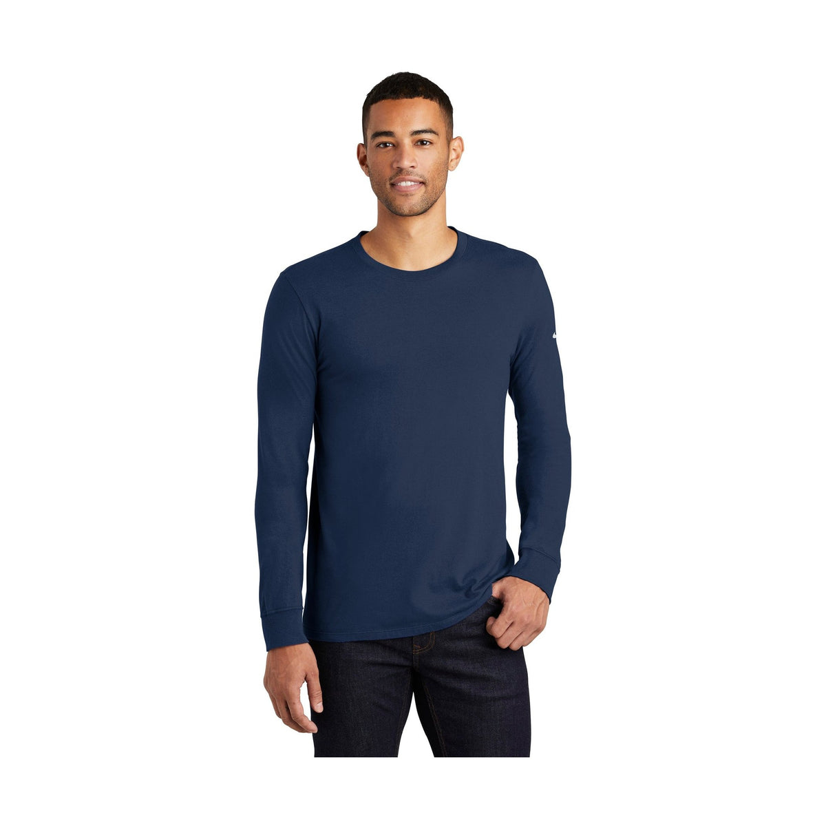 Nike Men's Core Cotton Long Sleeve Tee