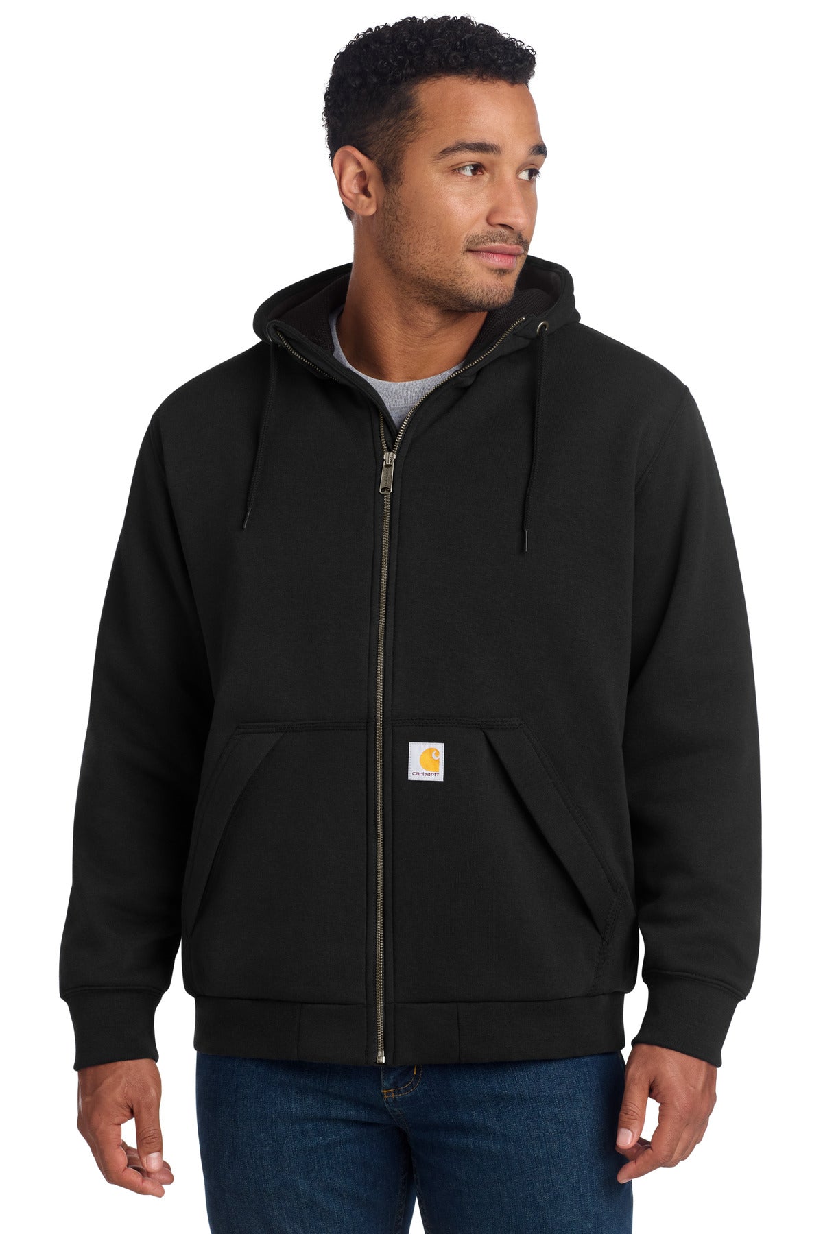 Carhartt Men's Midweight Thermal-Lined Full-Zip Sweatshirt CT104078