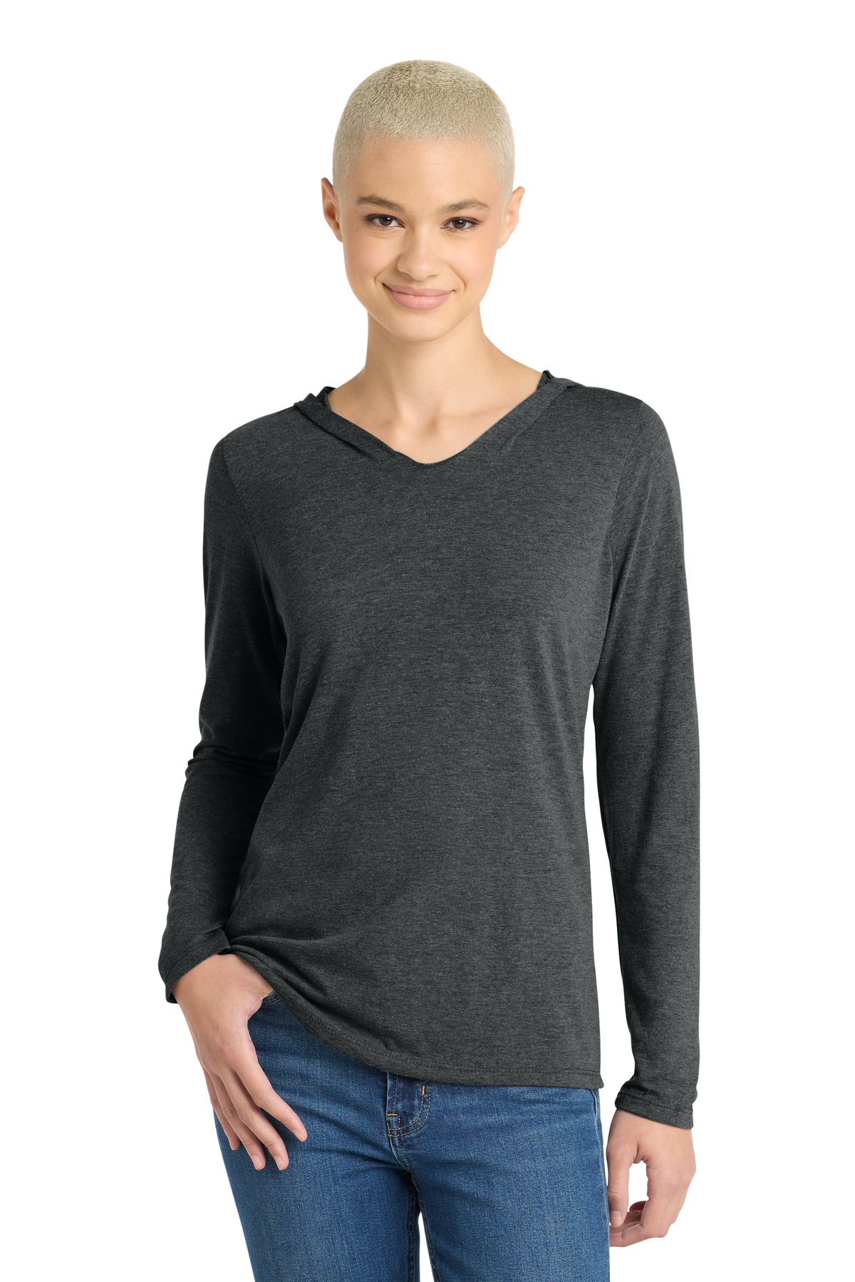 District Women's Perfect Tri Long Sleeve Hoodie