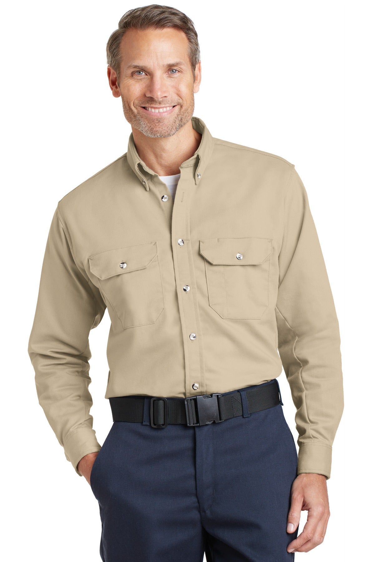 Bulwark Men's ComforTouch Dress Shirt