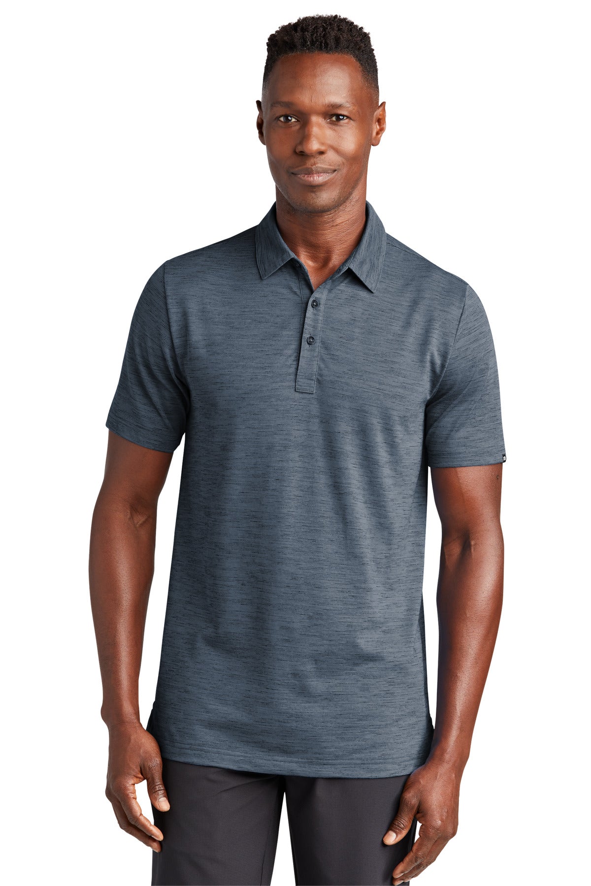 TravisMathew Men's Auckland Slub Polo TM1MW451 Corporate Apparel Shirts & Tops