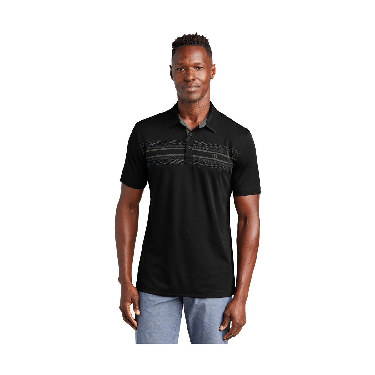 TravisMathew Men's Monterey Chest Stripe Polo TM1MW450