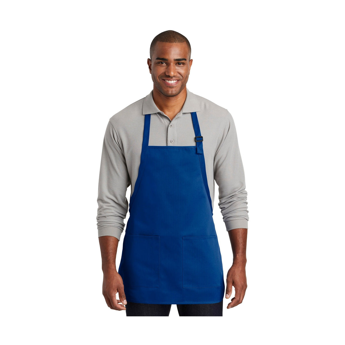 Port Authority Medium-Length Two-Pocket Bib Apron