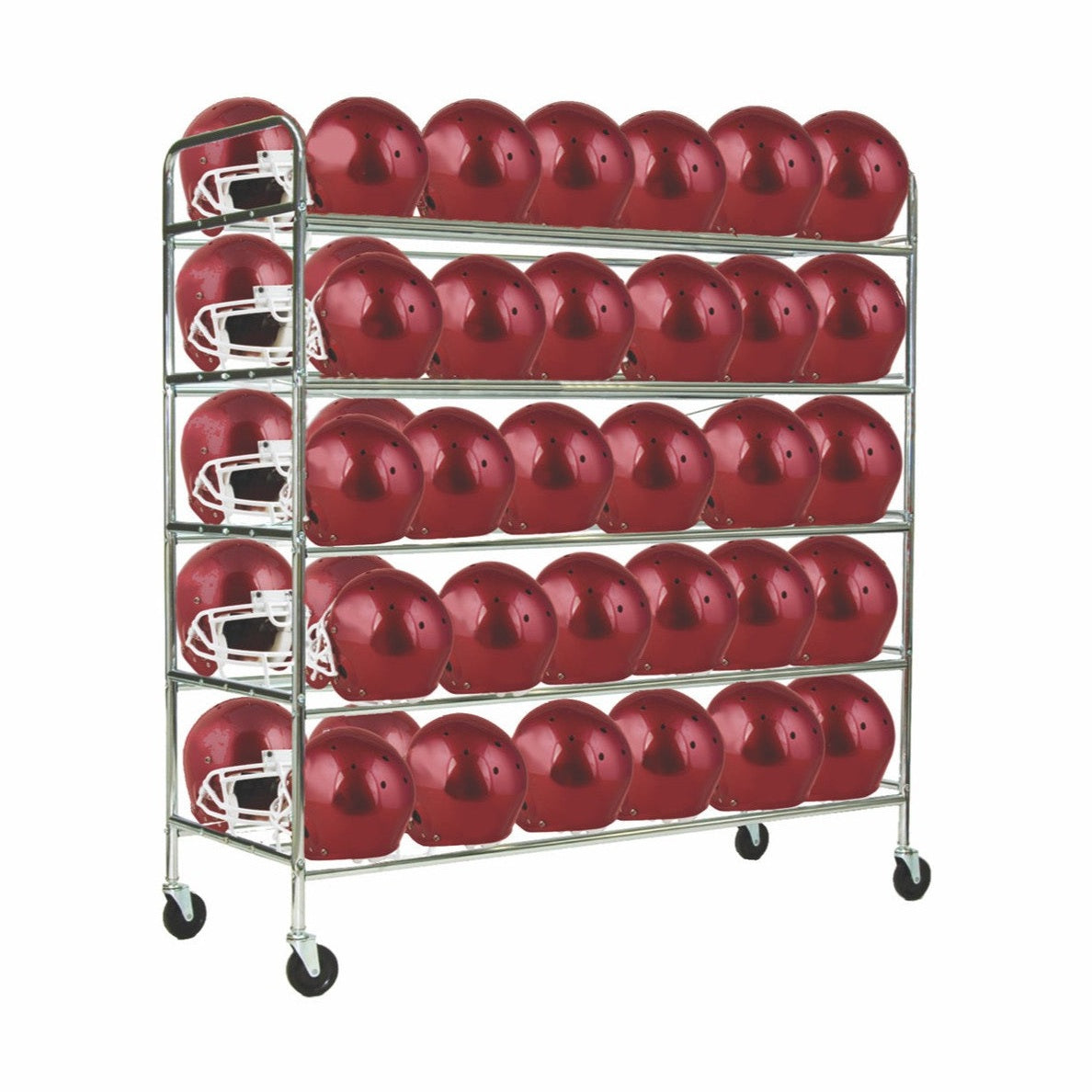Champion Sports 60 Helmet Football Cart