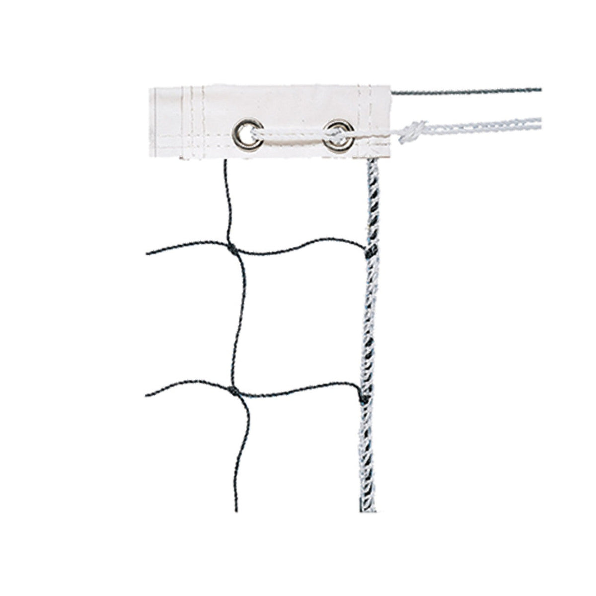 Champion Sports 2.2 mm Volleyball Net with Steel Cable