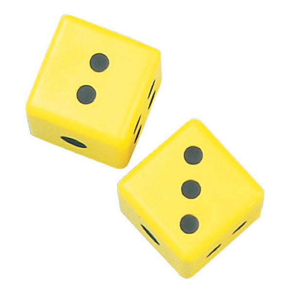 Champion Sports 3" Coated Foam Dice