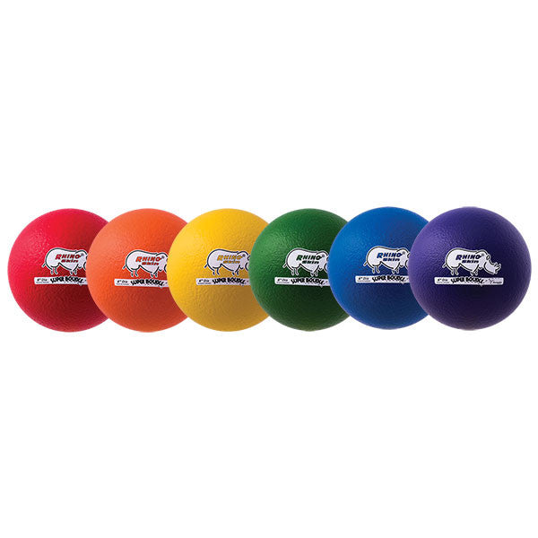 Champion Sports 6.3" Rhino Skin High Bounce Play Ball Set