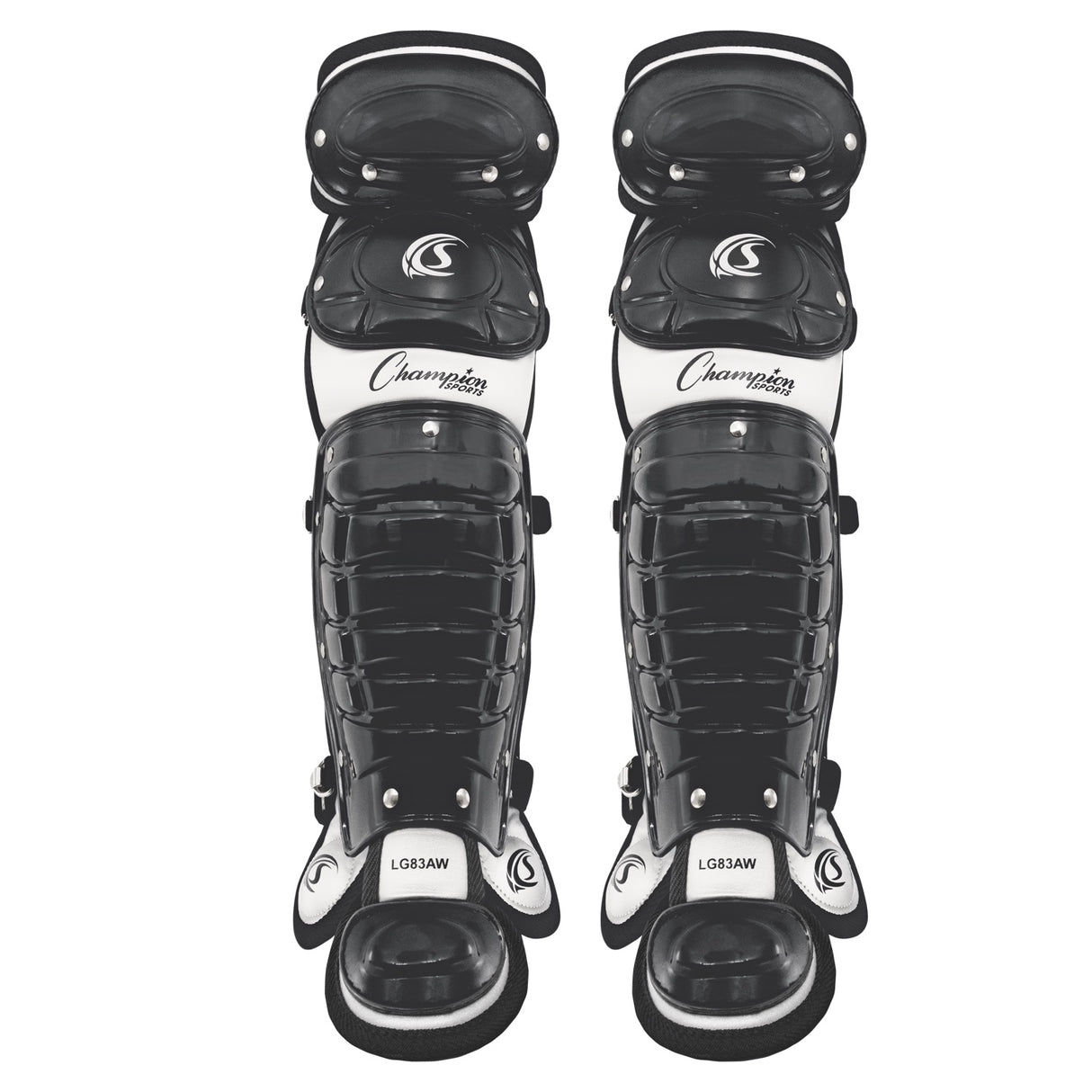 Champion Sports Double Knee Baseball Leg Guard with Wings
