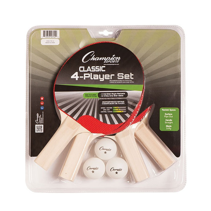 Champion Sports Table Tennis Set