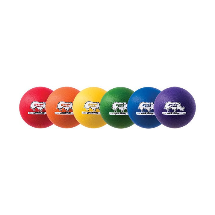 Champion Sports 7" Rhino Skin Super High Bounce Allround Ball Set
