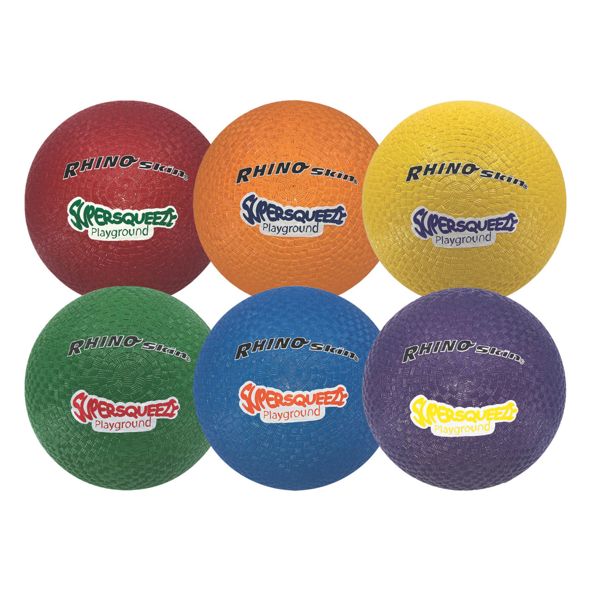 Champion Sports Rhino Skin Super Squeeze Playground Ball Set