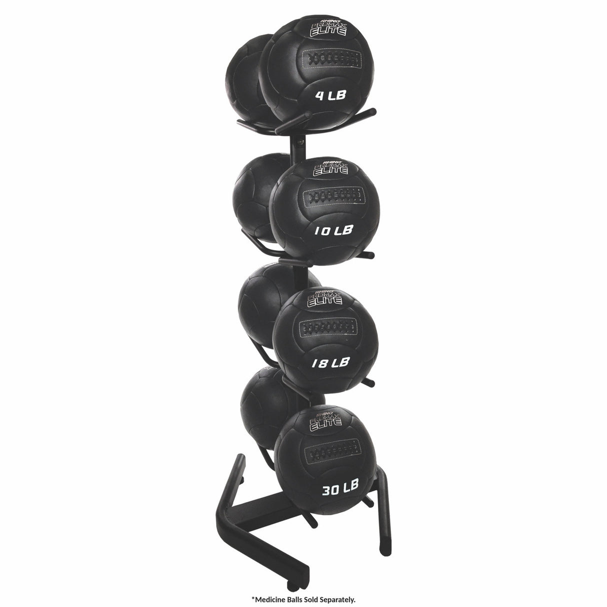 Champion Sports U-Ring Double Medicine Ball Tree
