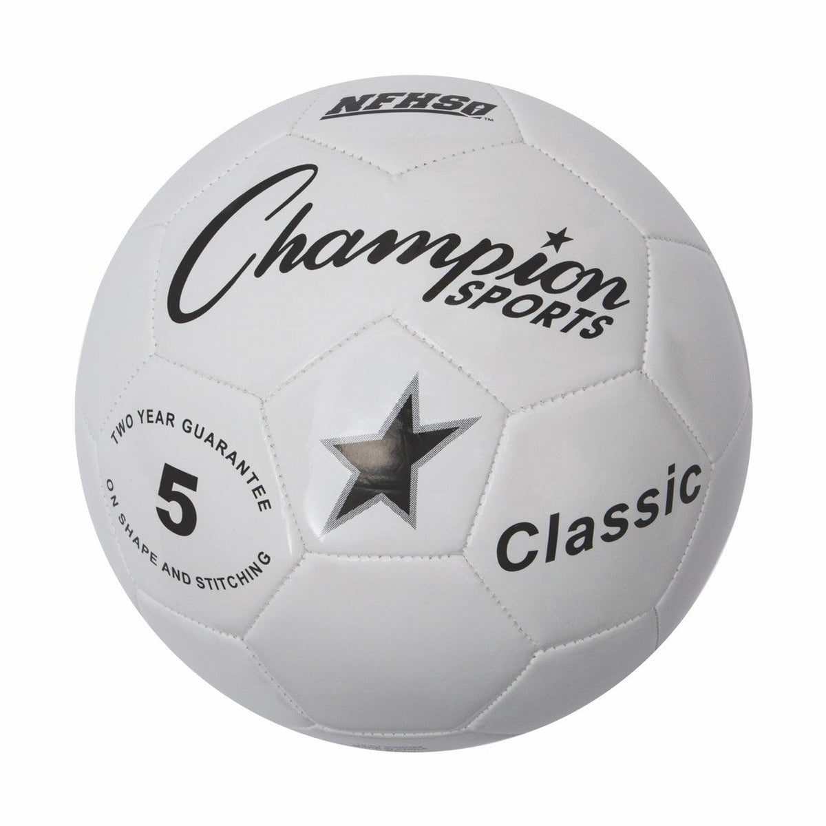 Champion Sports Classic Soccer Ball