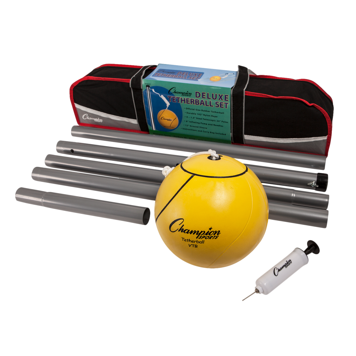 Champion Sports Deluxe Tether Ball Set