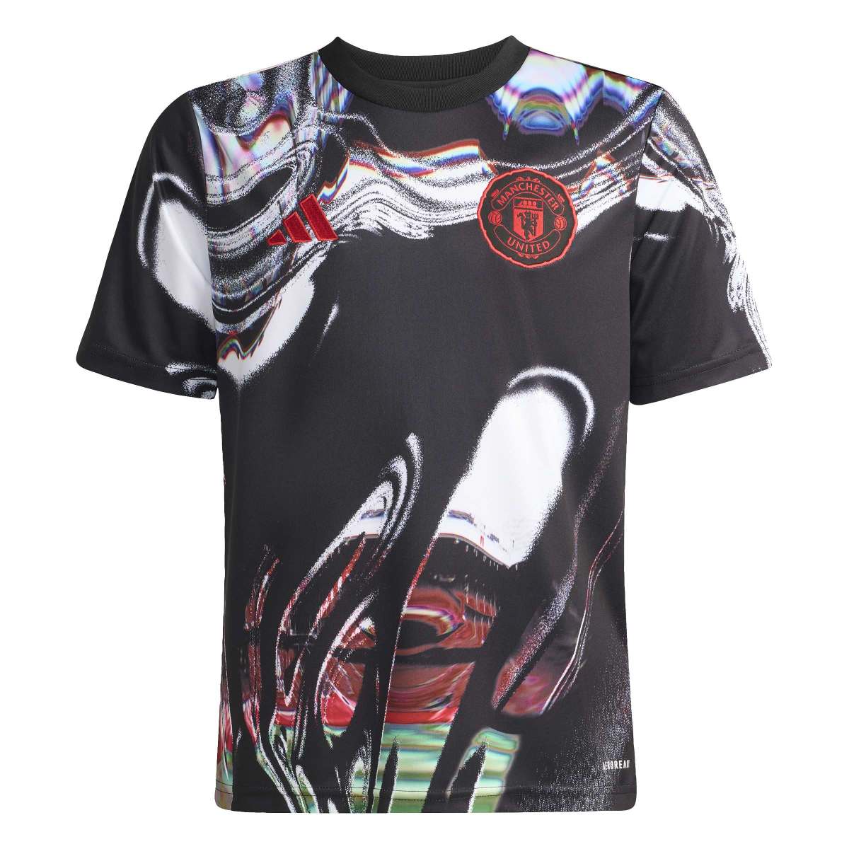 adidas Youth Manchester United 25/26 Pre Match Jersey-1