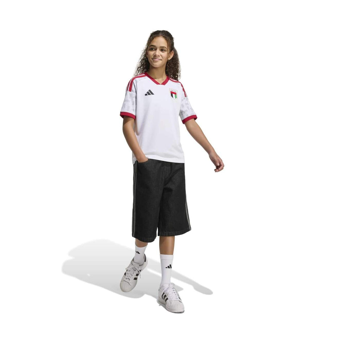 adidas Youth United Arab Emirates 26 Home Jersey-6