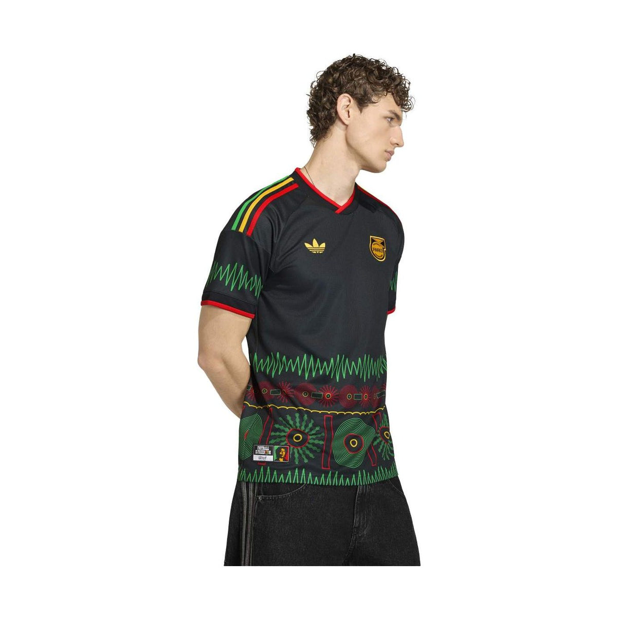 adidas Men's Jamaica 26 X Bob Marley Away Jersey-3
