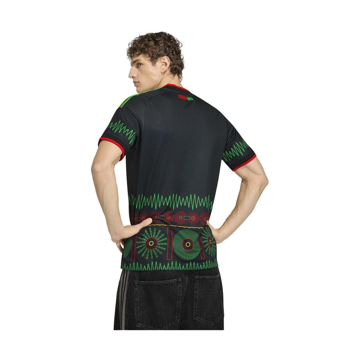 adidas Men's Jamaica 26 X Bob Marley Away Jersey-4