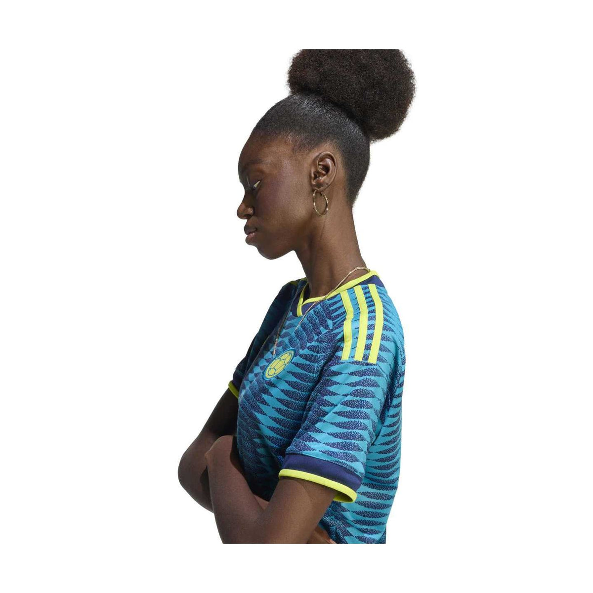 adidas Women's Colombia 26 Away Cropped Jersey-6