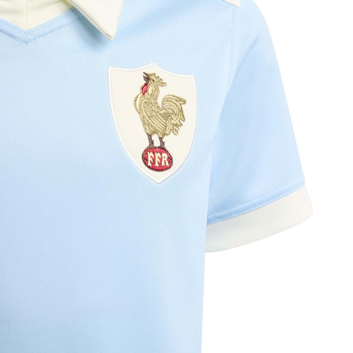 adidas Youth France Rugby 120 Years Crunch Replica Jersey-5