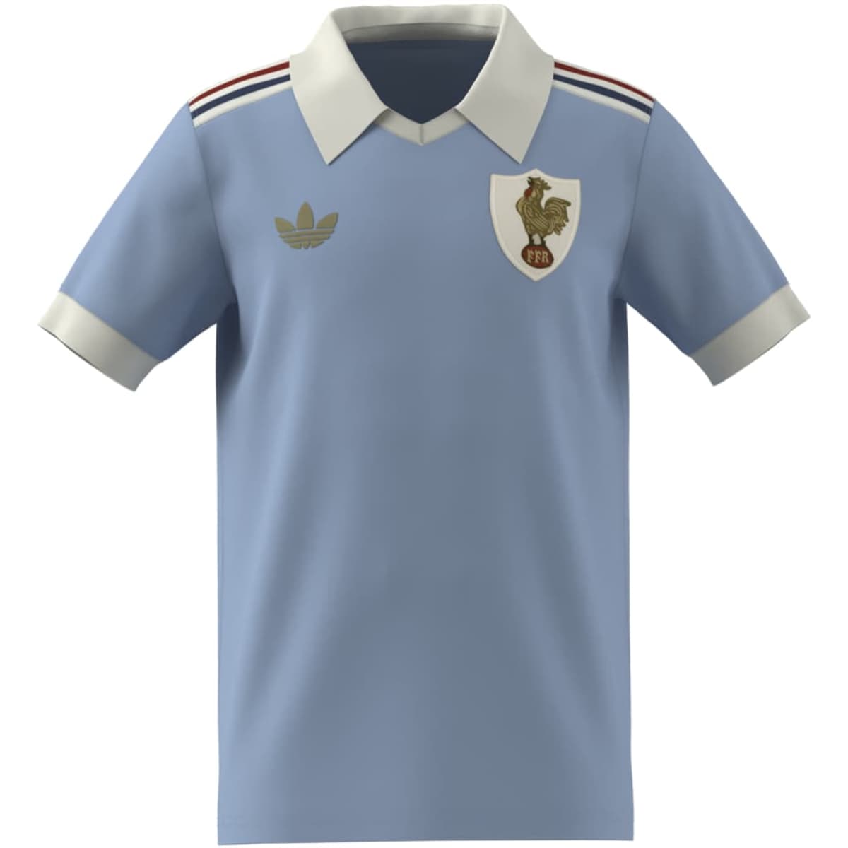 adidas Youth France Rugby 120 Years Crunch Replica Jersey-7