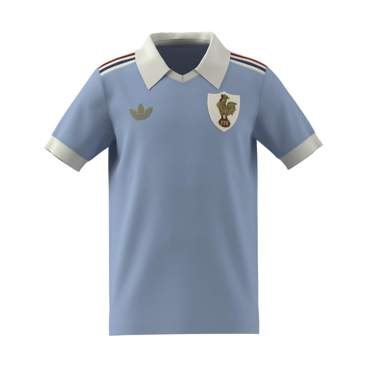 adidas Youth France Rugby 120 Years Crunch Replica Jersey-7