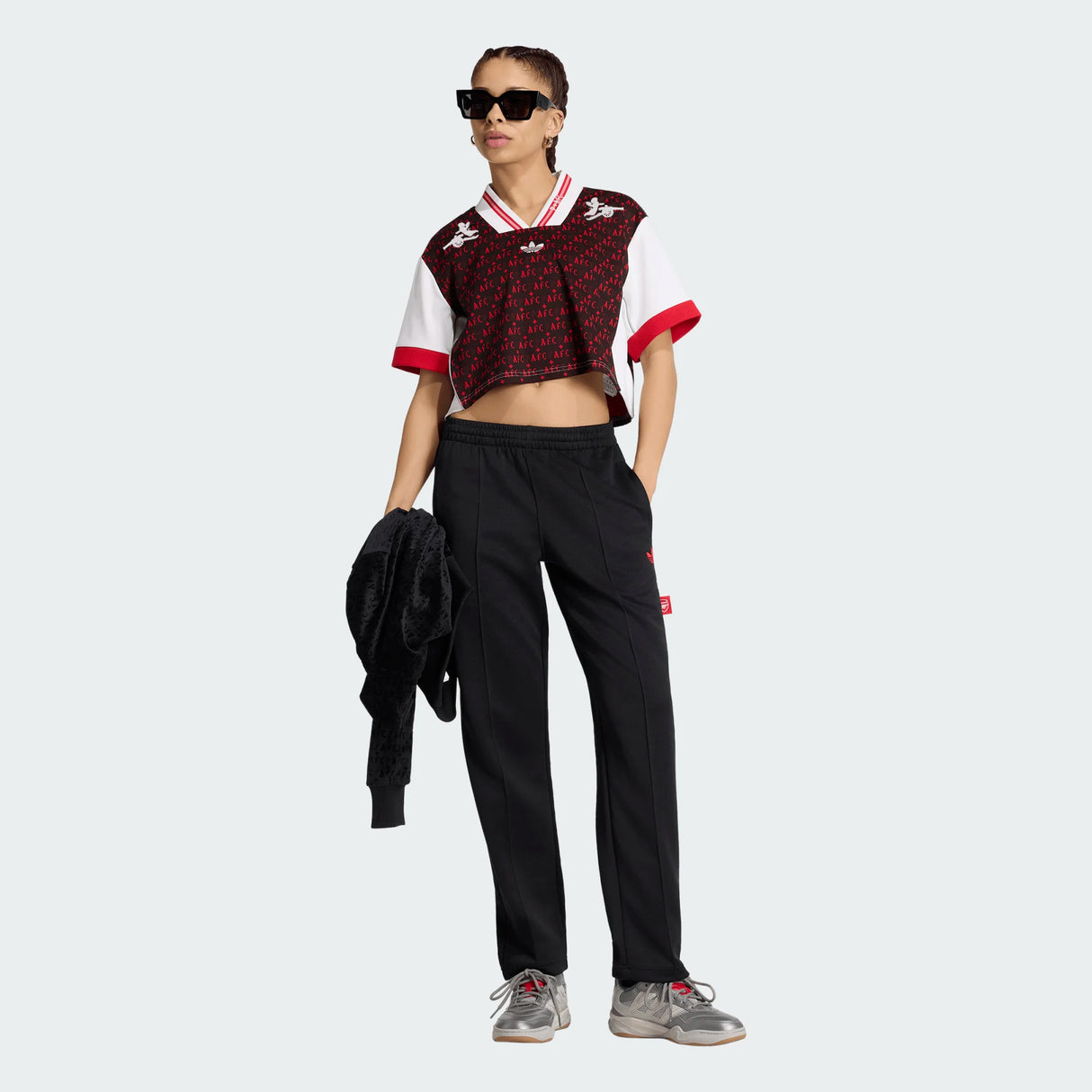 adidas Women's Arsenal Fc Places+Faces Lifestyler Jersey-3