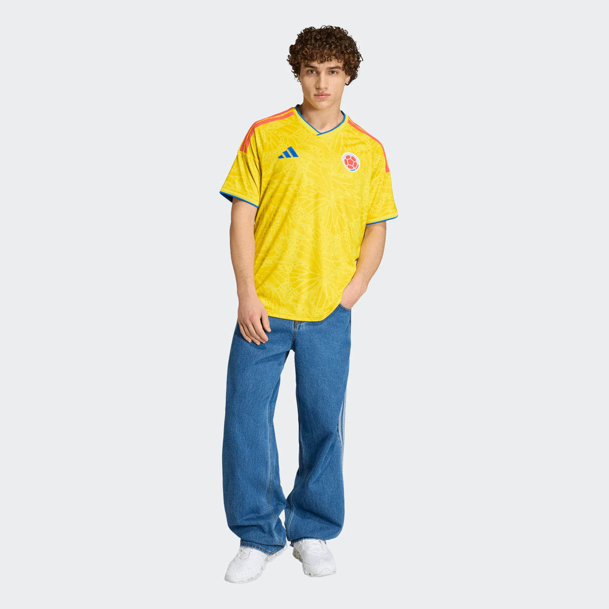 adidas Men's Colombia 26 Home Jersey-3
