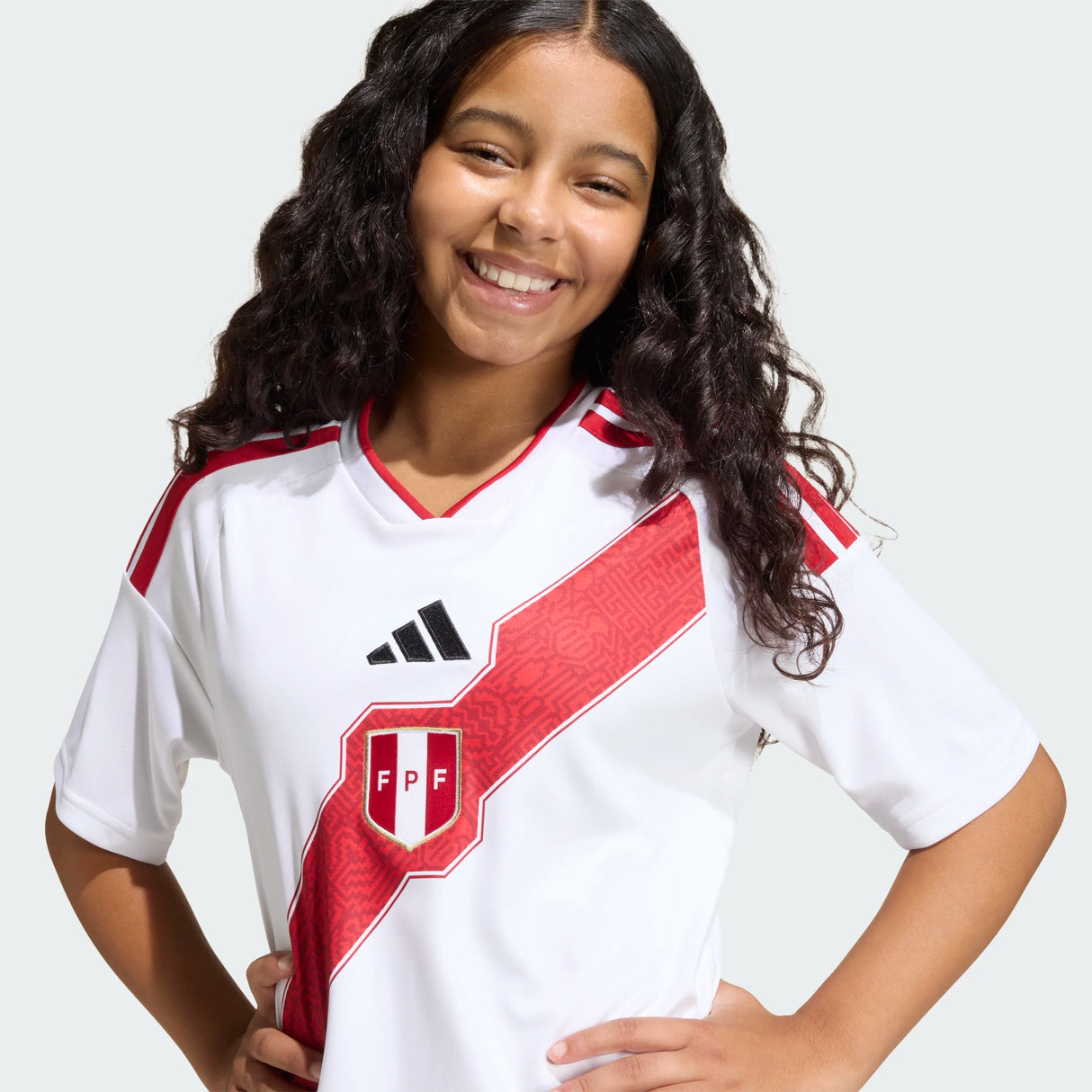 adidas Youth Peru 26 Home Jersey-3