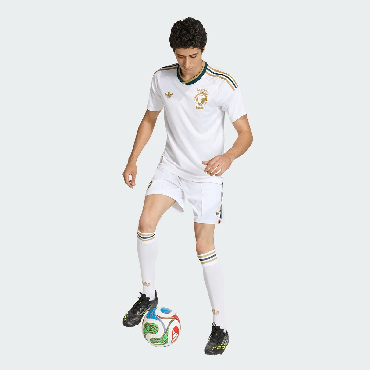 adidas Men's Saudi Arabia 26 Away Authentic Jersey-3