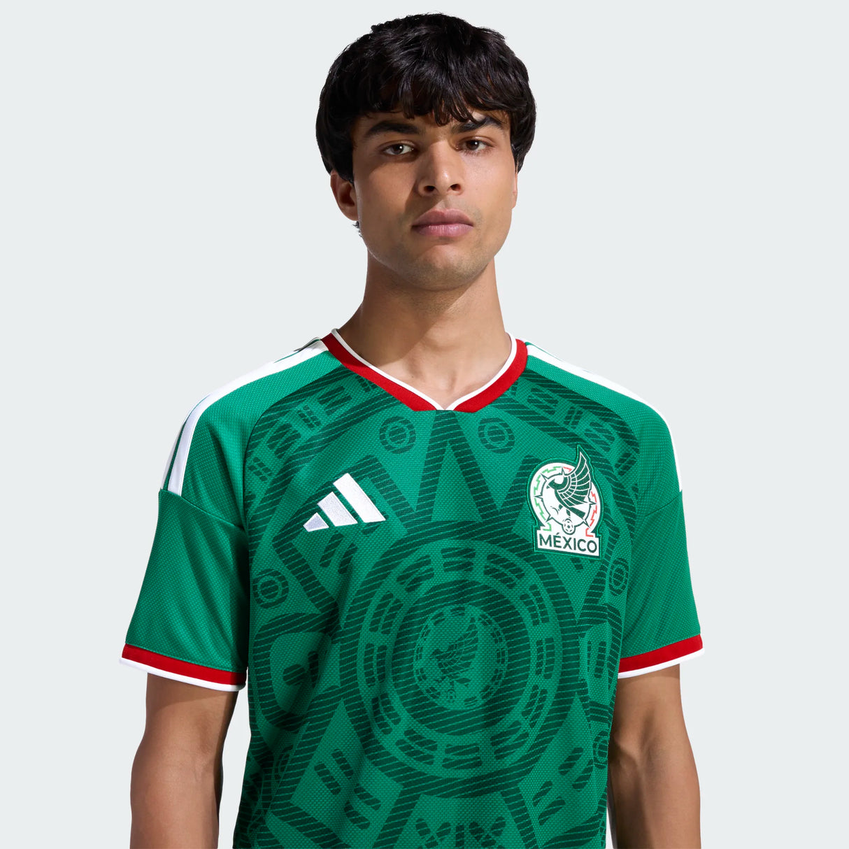 adidas Men's Mexico 26 Home Jersey-3
