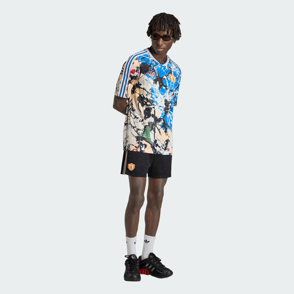 adidas Men's Manchester United Stone Roses Jersey-3